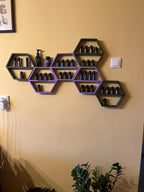 Custom Essential Oil Wall Shelf –  Organizer | Personalized Hanging Rack for 10/15ml Bottles