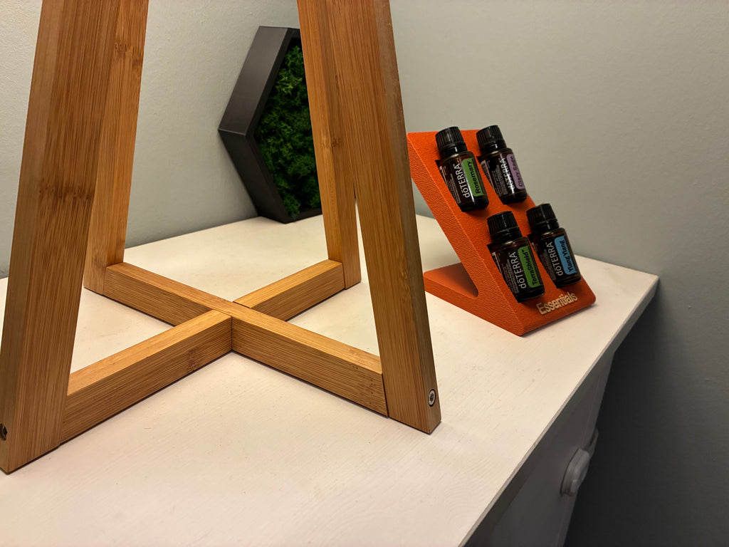 Customizable Essential Oils Stand – Display for 15ml Bottles | Display Rack