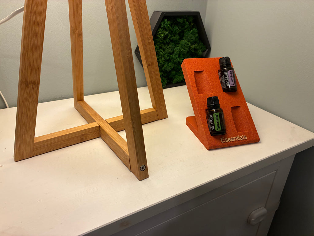 Customizable Essential Oils Stand – Display for 15ml Bottles | Display Rack