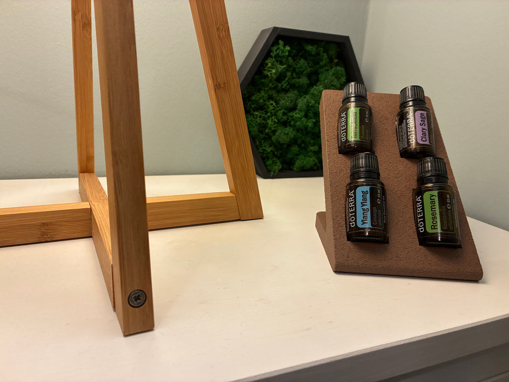 Customizable Essential Oils Stand – Display for 15ml Bottles | Display Rack