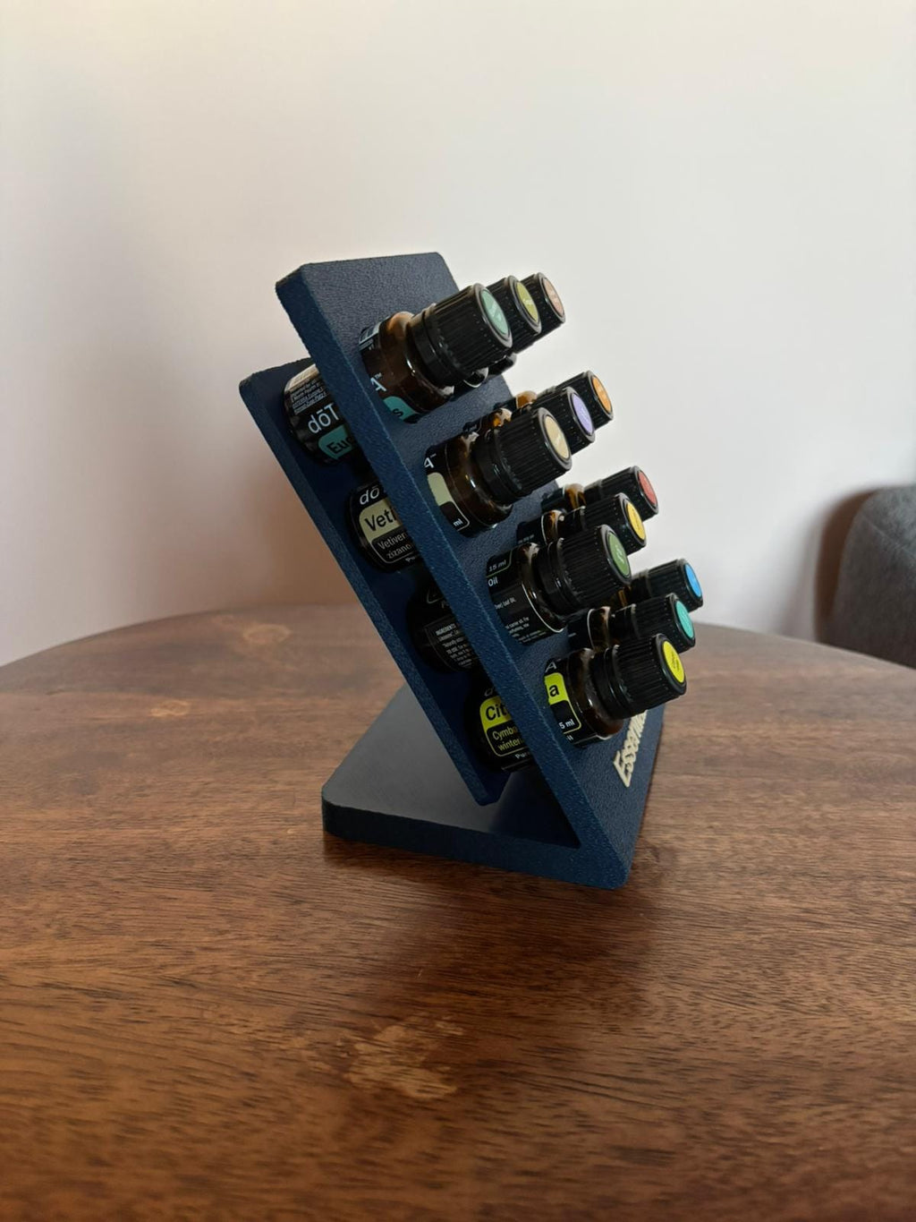 Customizable Essential Oils Stand – Display for 15ml Bottles | Display Rack