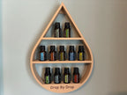 Customizable Essential Oils Wall Shelf – Organizer | Personalized Hanging Rack for 15ml Bottles