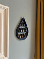 Customizable Essential Oils Wall Shelf – Organizer | Personalized Hanging Rack for 15ml Bottles